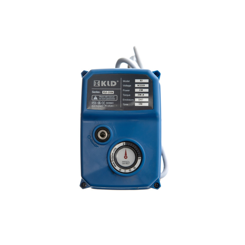 Кран с сервоприводом KLD200 2-х 1 1/4” 220V