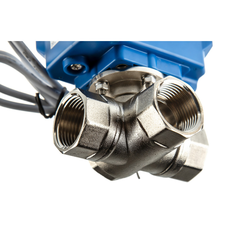 Кран с сервоприводом KLD200 3-х 1” 220V