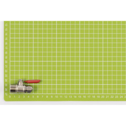 Вентиль 1/2" х 3/8" для подключения фильтров