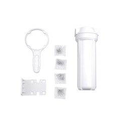 Корпус магистральный С26 10SL 1/2" белый
