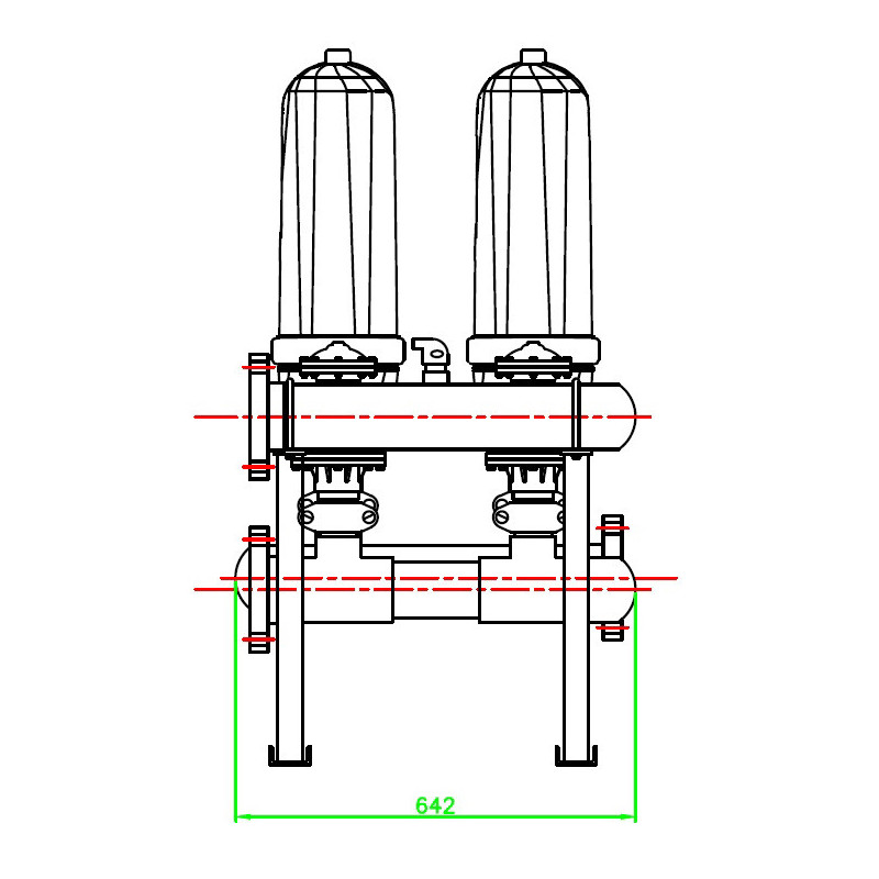 Система фильтрации Haiao HF-A2-2-3 130 мкм