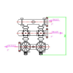 Система фильтрации Haiao HF-A2-2-3 130 мкм