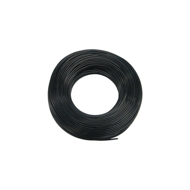 Трубка 1/4" черная (1м)