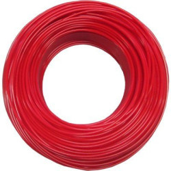 Трубка 1/4" красная (1м)