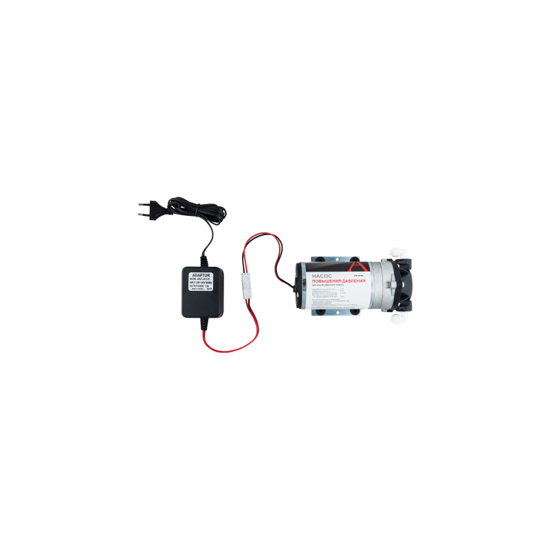 Насос повышения давления Angstra UP-9100 (100gpd) в комплекте  transf P6122-1C & ME0406(2шт)