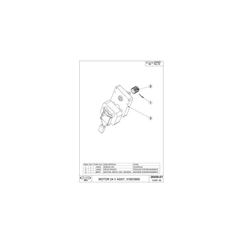 16045 DrivePinion 3150