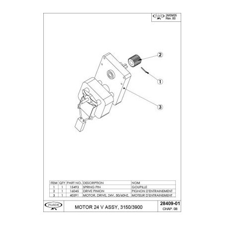 16045 DrivePinion 3150
