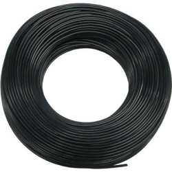 Трубка 1/4" черная (1м)