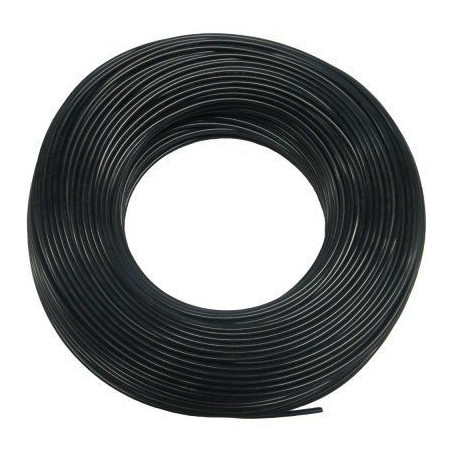Трубка 1/4" черная (1м)