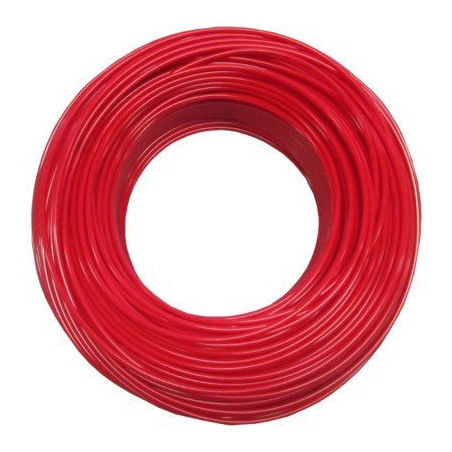 Трубка 1/4" красная (1м)