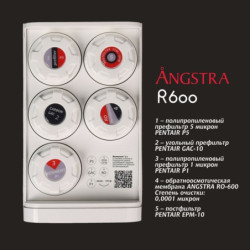 Прямоточная система обратного осмоса Angstra R-600
