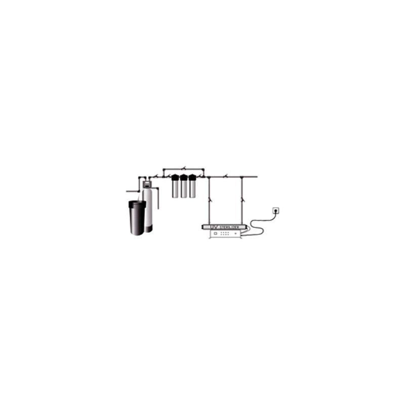 Установка обеззараживания воды SDB-110 - 55w, 2 Lamps TOPAQUA