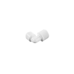 Фитинг угловой 1/4" - 3/8" трубка-резьба ME0406